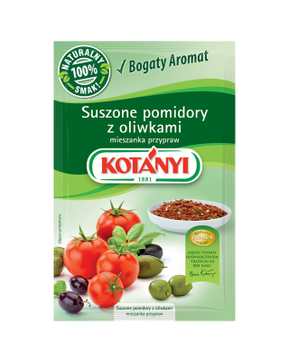 352904 Kotanyi Suszone Pomidory Z Oliwkami Mieszanka Przypraw B2c Pouch