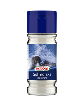 608004 Kotanyi Sol Morska Jodowana B2c Glass