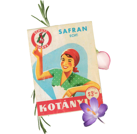 Torebka przypraw Kotányi z lat 70.